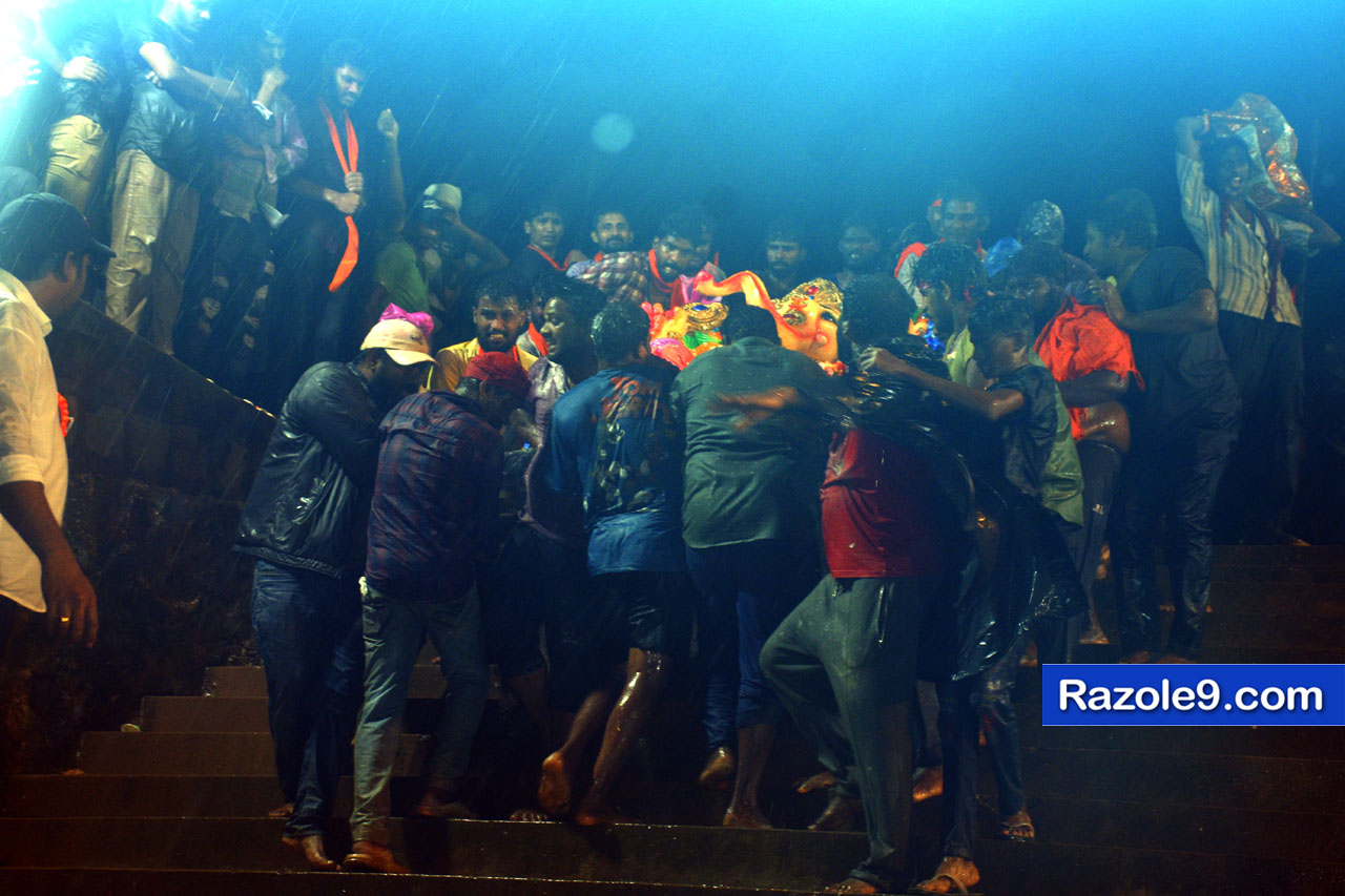 Razole Taluka Ganesh Nimajjanam